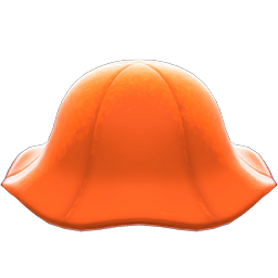 Animal Crossing Items Tulip Hat Orange