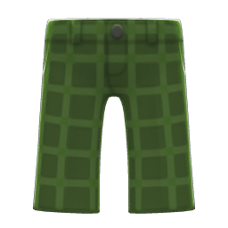 Animal Crossing Items Tweed Pants Green