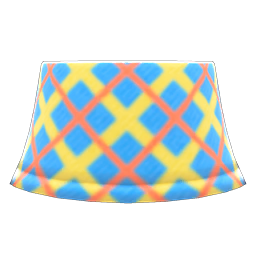 Animal Crossing Items Tweed Skirt Blue