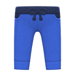 Animal Crossing Items Two-tone Pants Blue