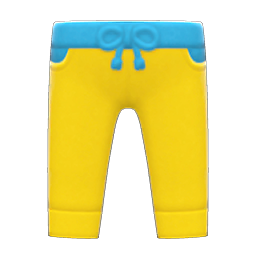 Animal Crossing Items Switch Two-tone Pants