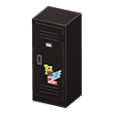 Animal Crossing Items Upright Locker Black / Pop