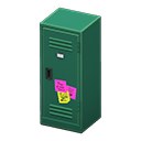Animal Crossing Items Upright Locker Green / Notes