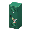 Animal Crossing Items Upright Locker Green / Pop