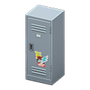 Animal Crossing Items Upright Locker Silver / Pop