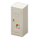 Animal Crossing Items Upright Locker White / Pop