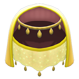 Animal Crossing Items Veil Yellow