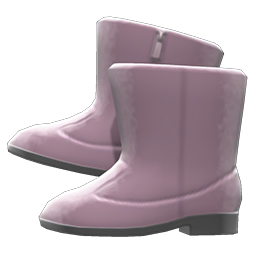 Animal Crossing Items Velour Boots Gray