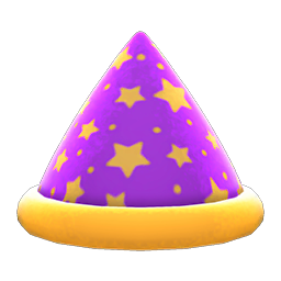 Animal Crossing Items Wizard's Cap Purple