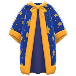 Animal Crossing Items Wizard's Robe Blue