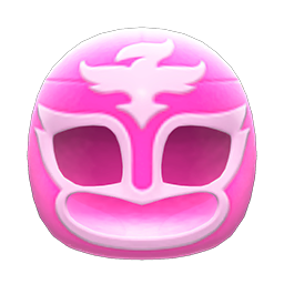 Animal Crossing Items Wrestling Mask Pink