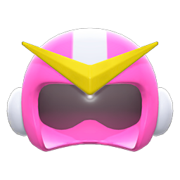 Animal Crossing Items Zap Helmet Pink
