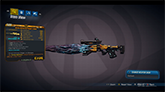 Borderlands 3 Items XBOX 1 Arctic Reflexive Malak's Bane#224