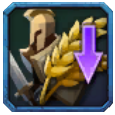 Lords Mobile Items iOS / Android Reduce Upkeep(50%) 7 days