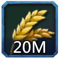 Lords Mobile Items iOS / Android 20,000,000 Food