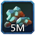 Lords Mobile Items iOS / Android 5,000,000 Ore