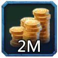 Lords Mobile Items iOS / Android 2,000,000 Gold