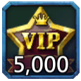 Lords Mobile Items iOS / Android 5000 VIP Points