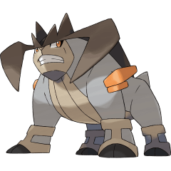 Pokemon Terrakion Non_Shiny