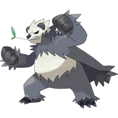 Pokemon Pangoro Non_Shiny