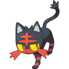 Pokemon Litten Non_Shiny